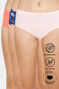 Navy AOP Lt Pink Plum